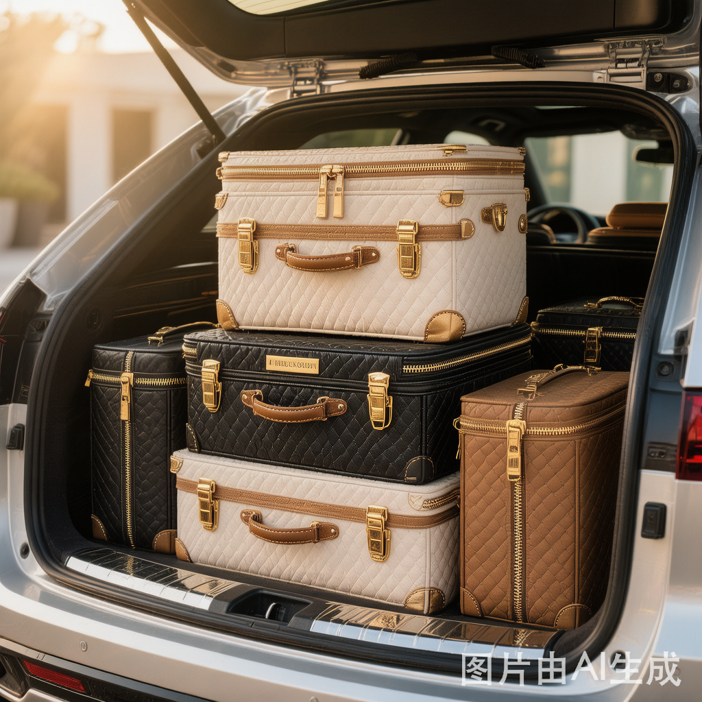 Smart trunk storage organization